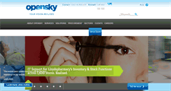 Desktop Screenshot of openskydata.com